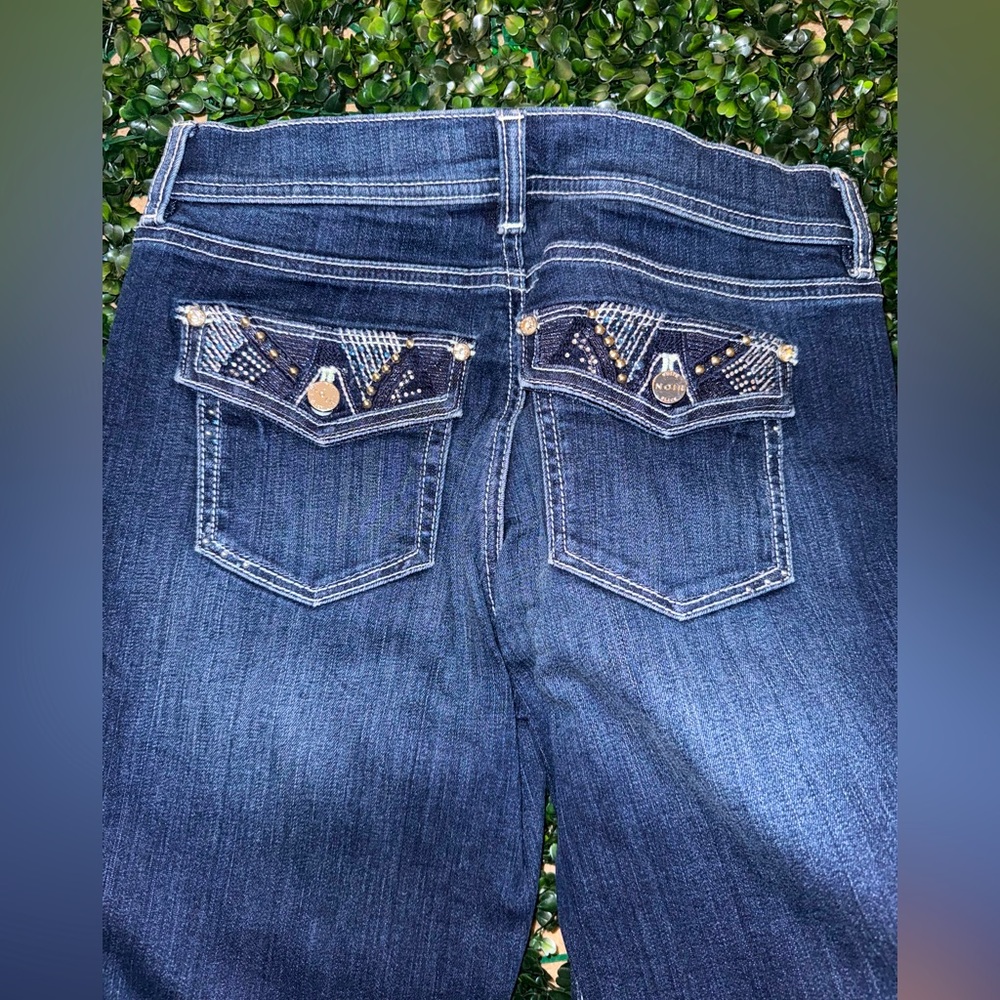 White House Black Market Blue Skinny Jeans